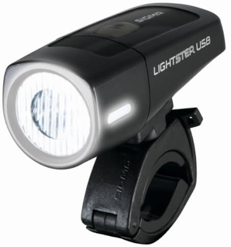 Lampa przednia lightster USB Sigma