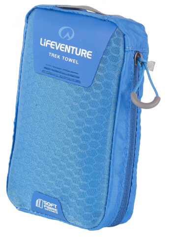 Ręcznik szybkoschnący 65x110 Soft Fibre Advance L Trek Towel niebieski Lifeventure