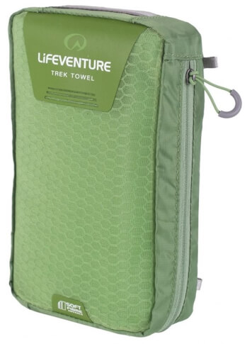 Ręcznik szybkoschnący 90x150 Soft Fibre Advance Trek Towel Giant zielony Lifeventure