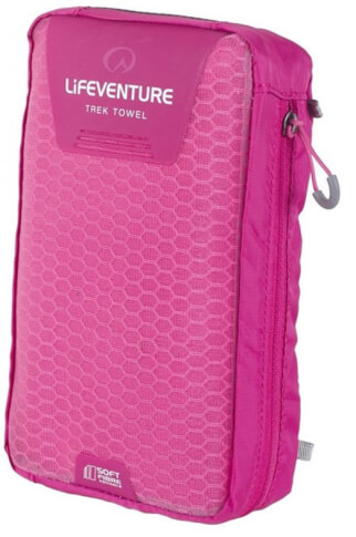 Ręcznik szybkoschnący 90x150 Soft Fibre Advance Trek Towel Giant różowy Lifeventure