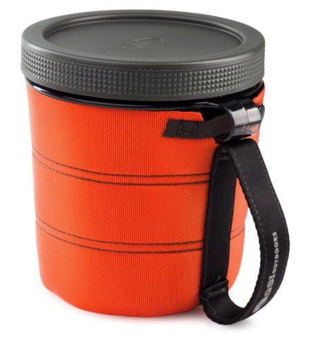 Kubek nawadniający żywność 946 ml  Fairshare Mug II GSI Outdoors pomarańczowy