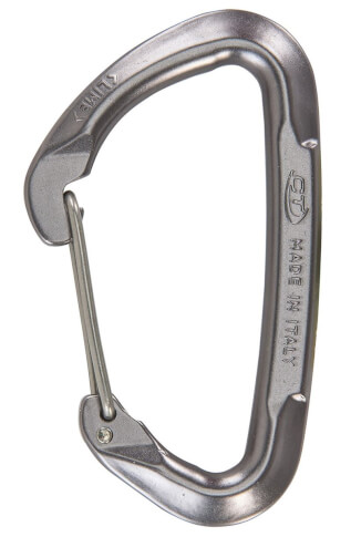 Karabinek wspinaczkowy Lime W Climbing Technology silver