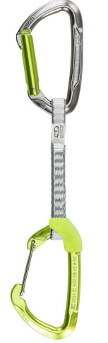 Ekspres wspinaczkowy 22 cm Lime M Set Dyneema Climbing Technology srebrny/zielony