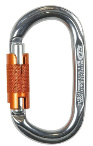 Karabinek z zamkiem Twist Lock Pillar CF WG Climbing Technology titanium