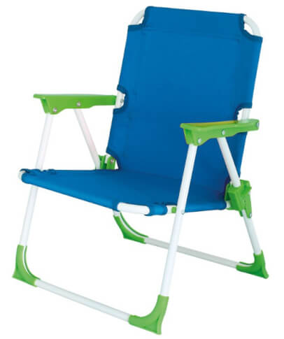 Krzesło turystyczne dla dzieci Nicky Kids EuroTrail niebieskie