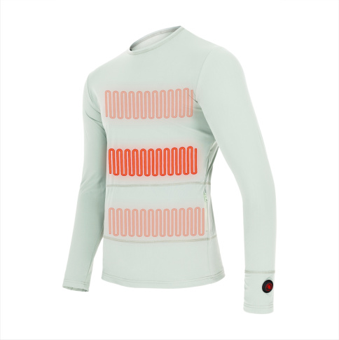 Bluza ogrzewana elektrycznie szara Glovii GJ1G