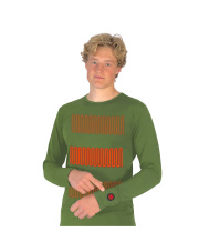 Bluza ogrzewana elektrycznie khaki Glovii GJ1C