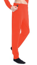 Spodnie ogrzewane elektrycznie pomarańczowe Glovii GP1R
