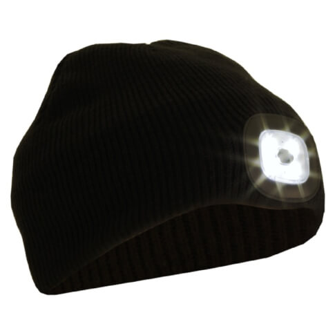Czapka z latarką czołową LED 50 lm Glovii BB04B