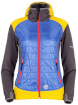 Techniczna kurtka hybrydowa DEVE LADY Milo amparo blue/yellow apple/dark grey
