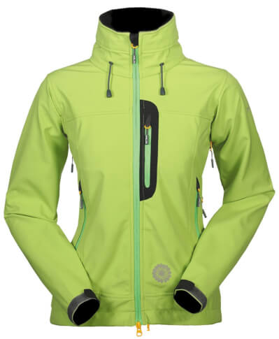 Damska kurtka softshell Milo Suba Lady zielona