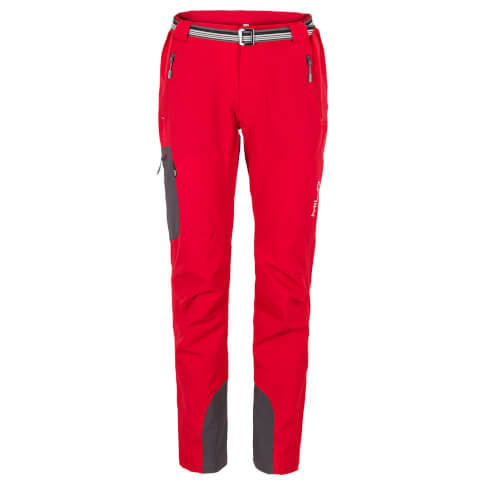 Spodnie w góry VINO tomato red/grey Milo