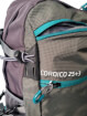 Wygodny plecak COROICO 25+3  grey burgundy Milo