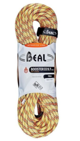 Lina dynamiczna Booster 9,7 mm x 70 m Dry Cover Anis Beal