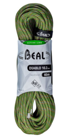 Lina dynamiczna Diablo Unicore 10,2 mm x 60 m Green Beal