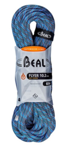 Lina dynamiczna Flyer 10,2 mm x 60 m Dry Cover Blue Beal