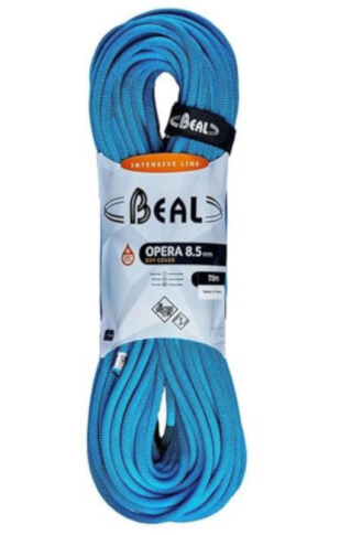 Lina dynamiczna Opera Unicore 8,5 mm x 70 m Dry Cover Blue Beal