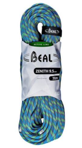 Lina dynamiczna Zenith 9,5 mm x 70 m Blue Beal