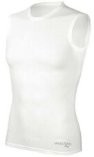 Termoaktywna koszulka bez rękawka potówka Q-Skin biała Vezuvio