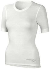 Koszulka potówka damska z krótkim rękawem Q-Skin biały Vezuvio