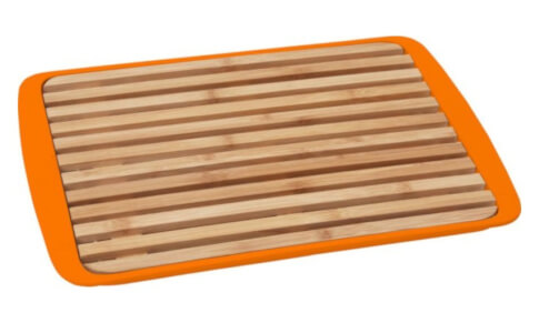 Deska z tacą do krojenia chleba Bread Board pomarańczowa Brunner