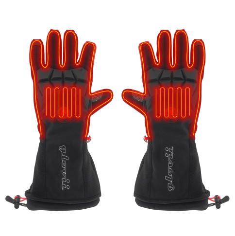 Ogrzewane rękawice robocze czarne Glovii GR2