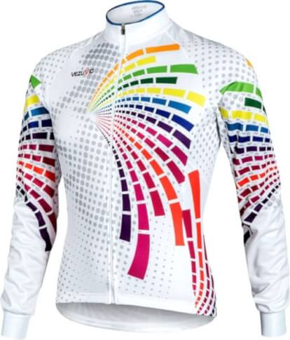 Bluza rowerowa męska Vezuvio Rainbow