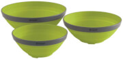 Zestaw misek składanych Collaps Bowl Set Outwell Lime Green Outwell