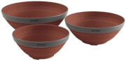 Zestaw misek składanych Collaps Bowl Set Outwell Terracotta