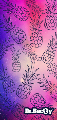 Antybakteryjny ręcznik szybkoschnący 70x140 XL ananas Dr Bacty