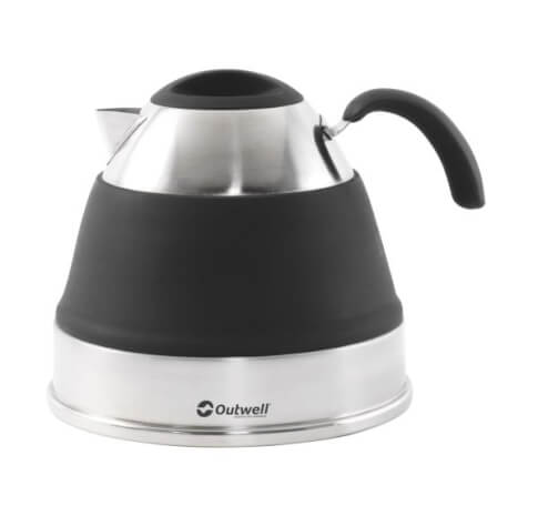 Składany czajnik turystyczny Collaps Kettle 2,5 L Midnight Black Outwell