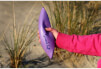 Piłka dla dzieci Scrunch Ball Funkit World pastelowy fiolet