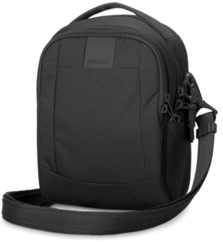 Torba męska na ramię antykradzieżowa Pacsafe MetroSafe LS100 black
