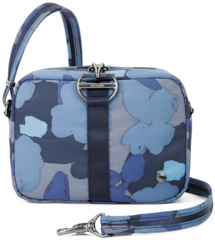 Torebka damska Citysafe CX square crossbody Blue orchid PacSafe