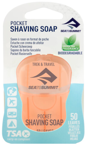 Pianka do golenia w listkach Shaving Soap Sea to Summit 