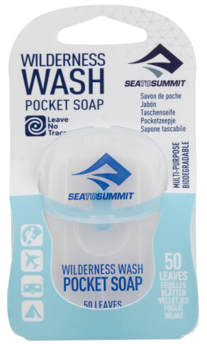 Listki myjące do naczyń lub tkanin Pocket Soap Wilderness Wash Sea To Summit