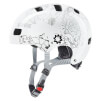 Dziecięcy kask rowerowy Uvex Kid 3 Biały White Flower