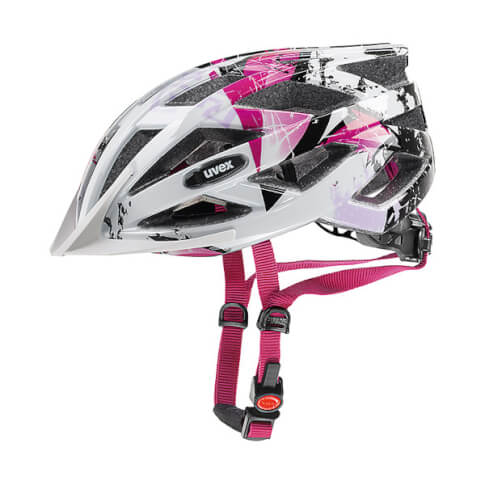 Kask rowerowy dla nastolatków Air Wing White Pink Uvex