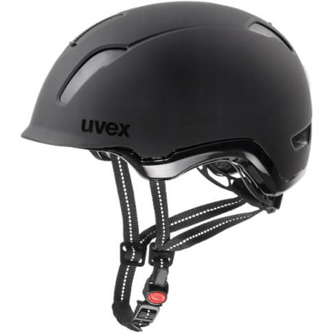 Innowacyjny kask rowerowy City 9 Black Mat Uvex 