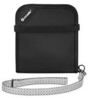 Portfel z ochroną przed kradzieżą Pacsafe RFIDsafe V100 Black