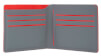 Portfel antykradzieżowy Pacsafe RFIDsafe TEC Bifold Walled granatowy czerwony