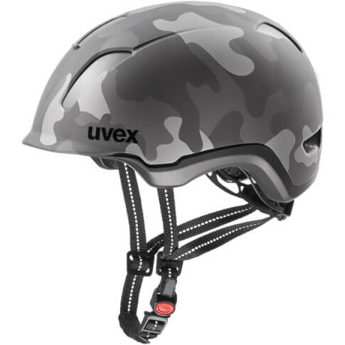 Innowacyjny kask rowerowy City 9 Dark Camo Uvex 