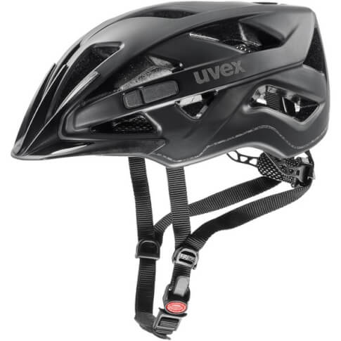 Zaawansowany kask rowerowy Active CC Black Mat Uvex