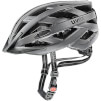 Kask rowerowy w zestawie z lampką LED City I-vo Dark Silver Mat Uvex