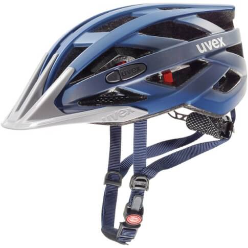 Praktyczny kask rowerowy I-vo cc Darkblue Metalic Uvex