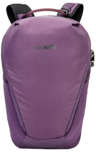 Plecak turystyczny antykradzieżowy Pacsafe Venturesafe X18 Plum