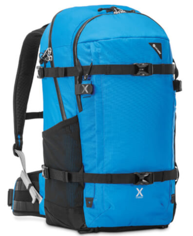 Plecak turystyczny antykradzieżowy Pacsafe Venturesafe X40 Hawaiian blue