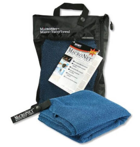 Turystyczny ręcznik szybkoschnący 77x128 Terry Towel Dark Blue McNETT granatowy L