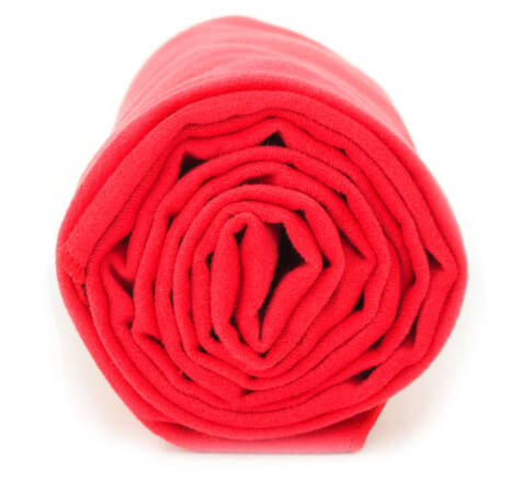 Antybakteryjny ręcznik szybkoschnący 43x90 M czerwony Dr Bacty 