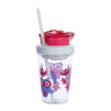 2w1 Butelka z pojemnikiem na przekąskę Snack tumbler Contigo 350 ml owl pink